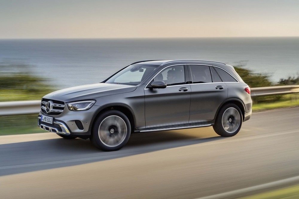 Mercedes GLC kan er opnieuw tegenaan