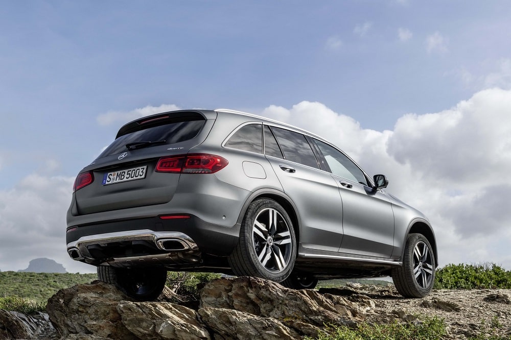 Mercedes GLC kan er opnieuw tegenaan