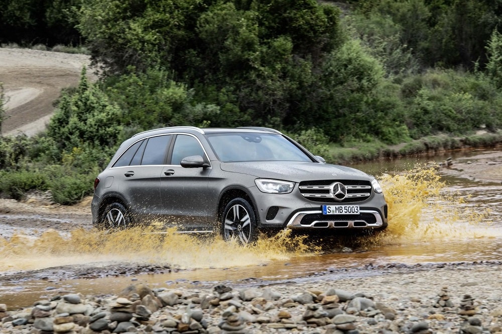 Mercedes GLC kan er opnieuw tegenaan