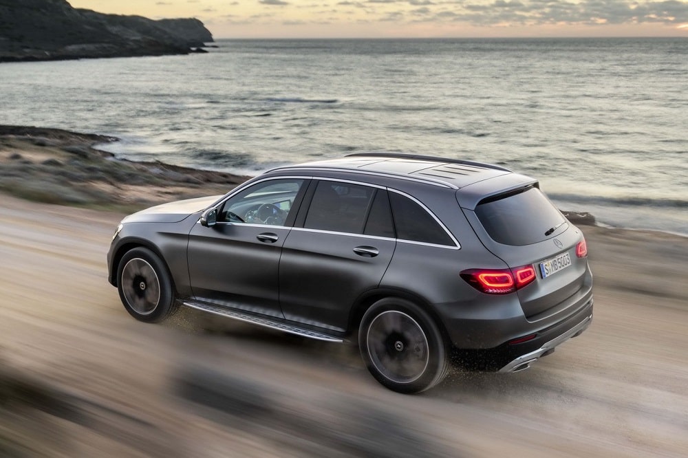 Mercedes GLC kan er opnieuw tegenaan