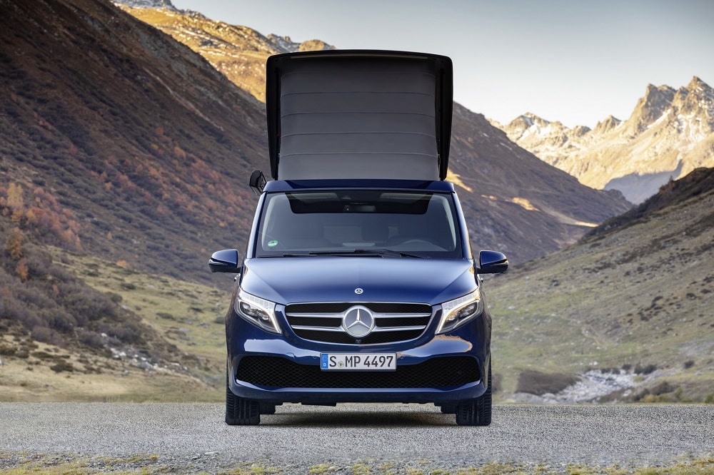 Facelift en nieuwe motoren voor Mercedes V-Klasse