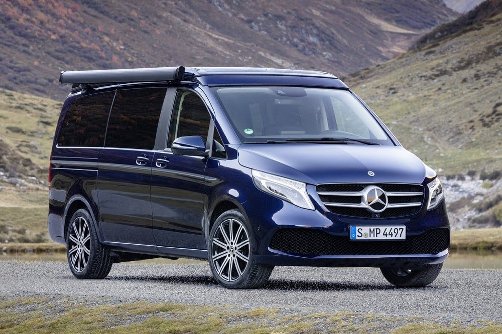 Facelift en nieuwe motoren voor Mercedes V-Klasse