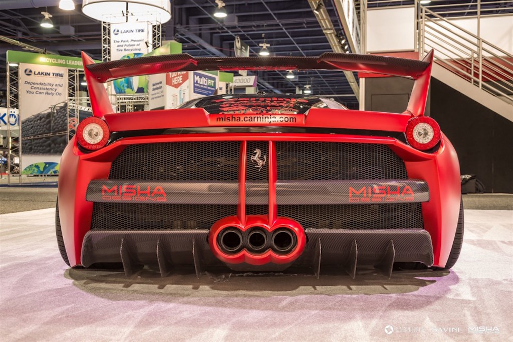 Ferrari 458 Italia van Misha Designs is geïnspireerd op FXX K