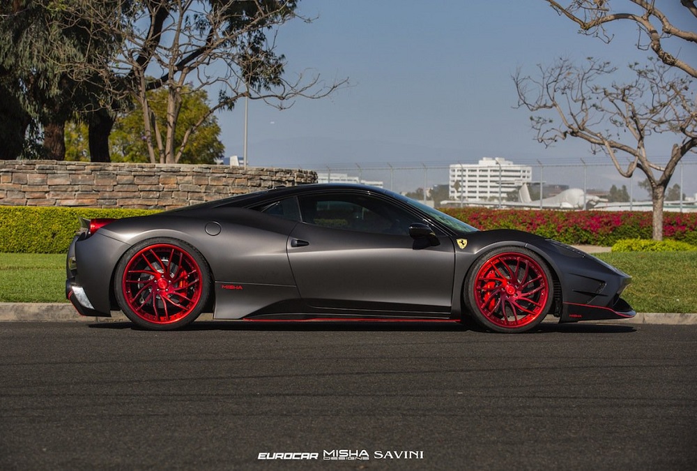 Ferrari 458 Italia opnieuw aangepakt door Misha Designs