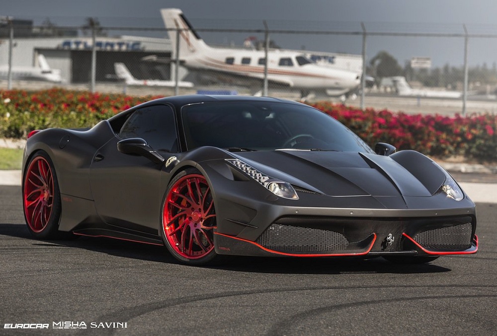 Ferrari 458 Italia opnieuw aangepakt door Misha Designs