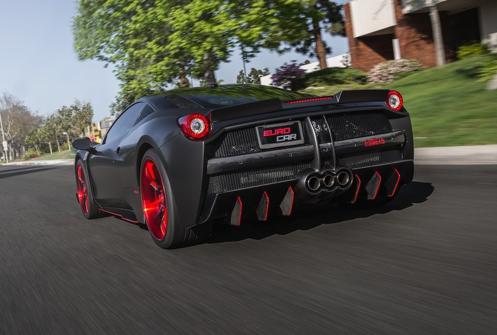 Ferrari 458 Italia opnieuw aangepakt door Misha Designs