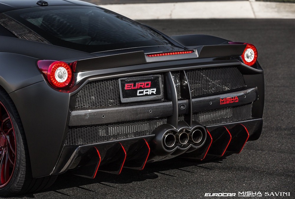 Ferrari 458 Italia opnieuw aangepakt door Misha Designs