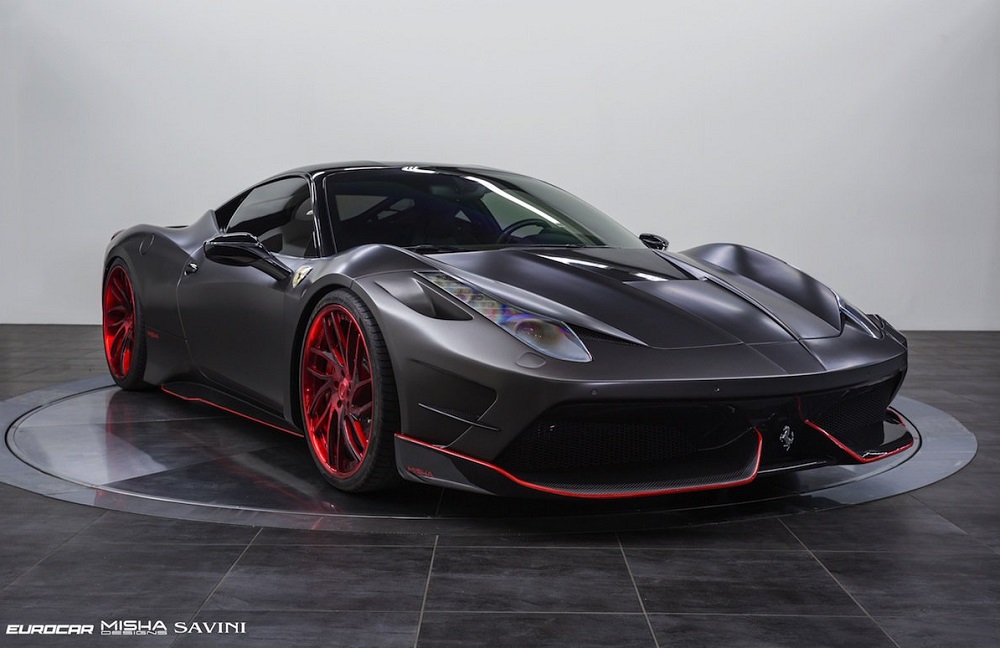 Ferrari 458 Italia opnieuw aangepakt door Misha Designs
