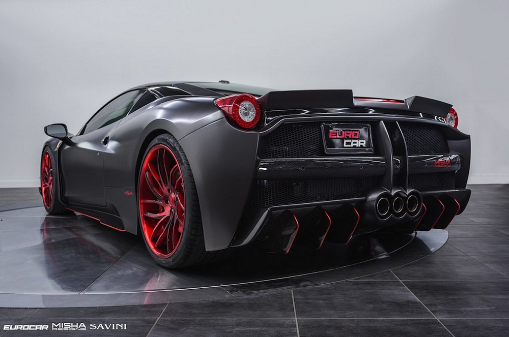 Ferrari 458 Italia opnieuw aangepakt door Misha Designs