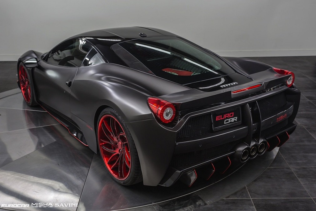 Ferrari 458 Italia opnieuw aangepakt door Misha Designs