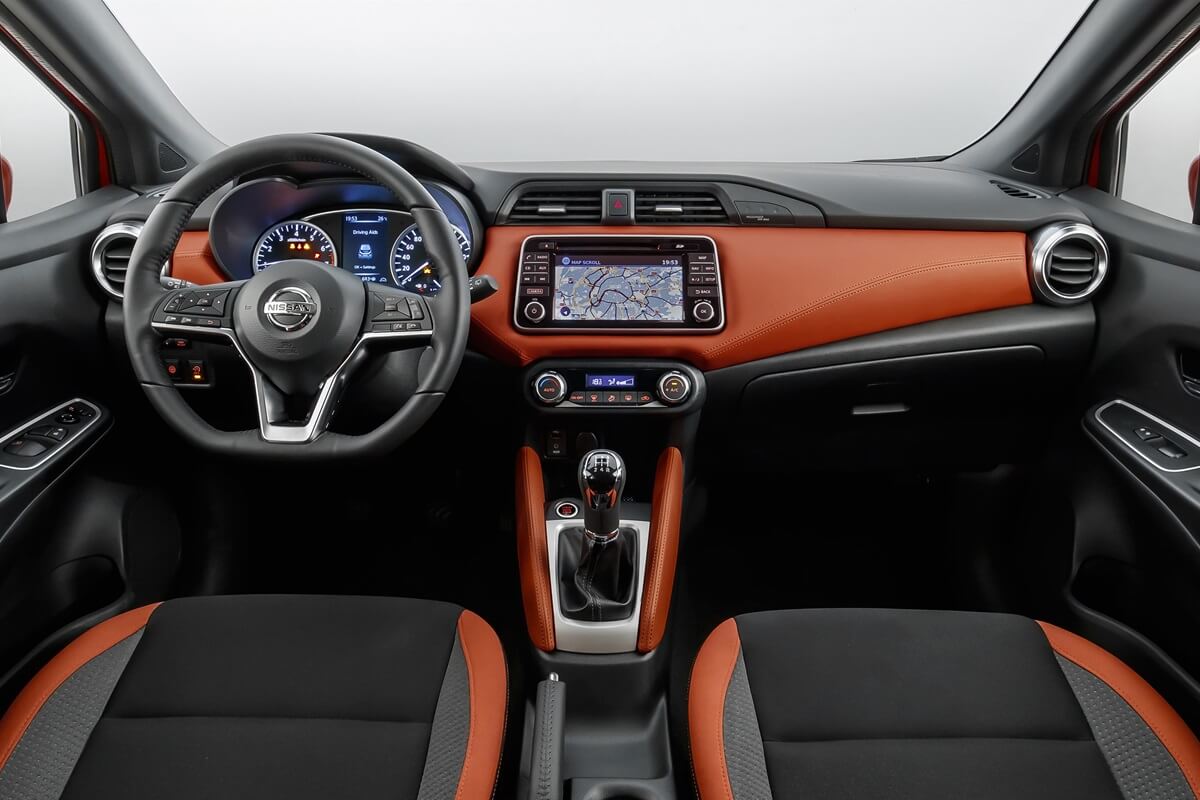 Nissan Micra 2017-2020 intérieur tableau de bord