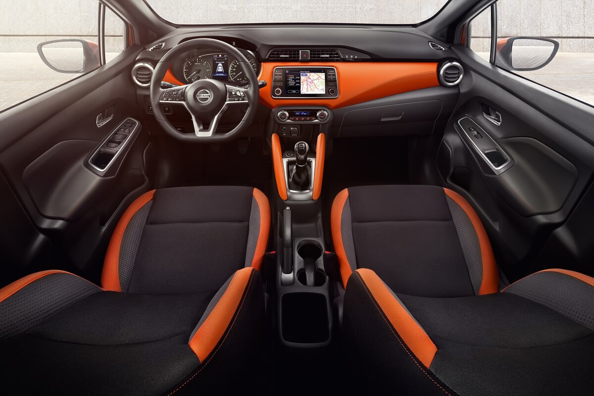 Nissan Micra 2021-2023 intérieur tableau de bord