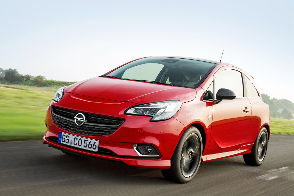 Opel Corsa OPC-Line oogt snel