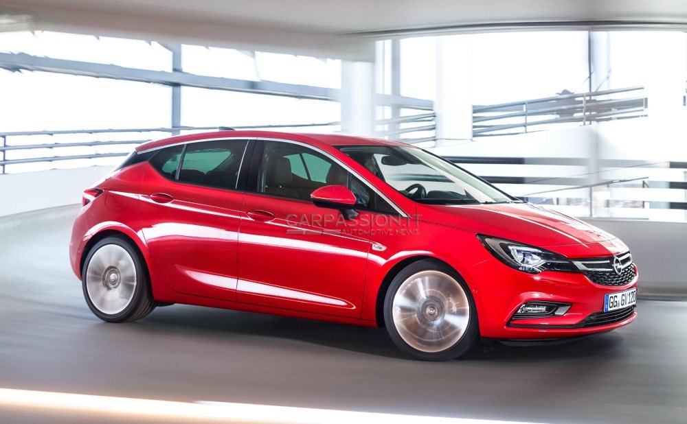 Nieuwe Opel Astra maanden te vroeg gelekt