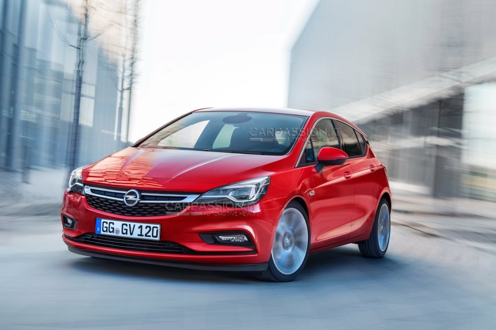 Nieuwe Opel Astra maanden te vroeg gelekt