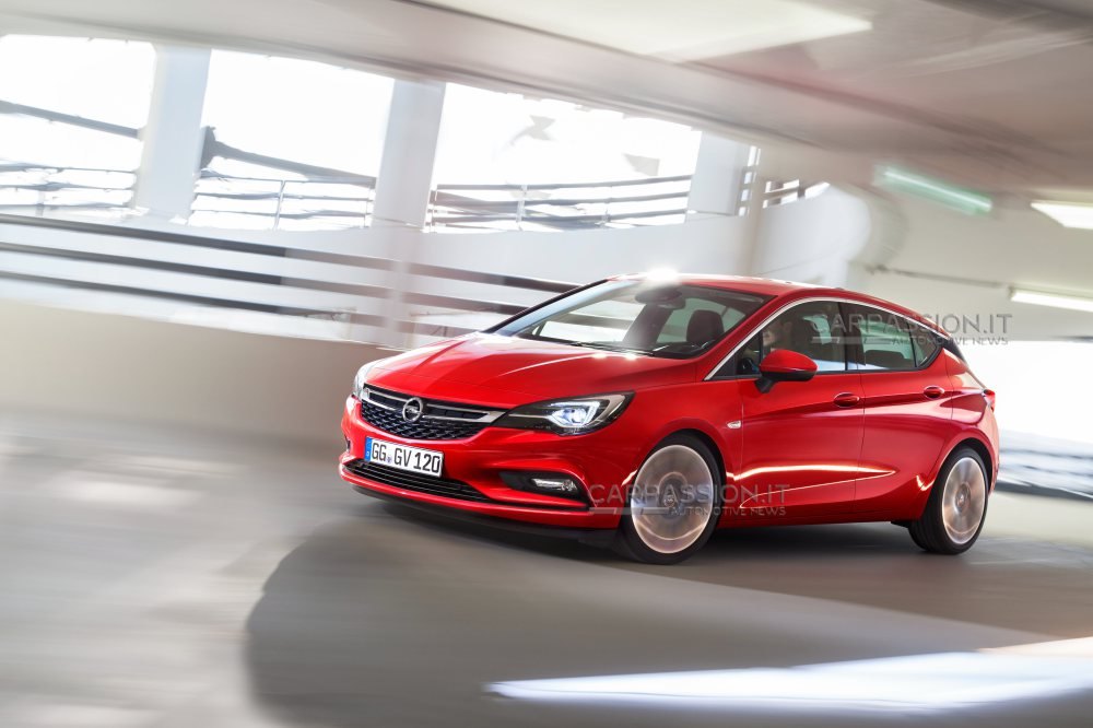 Nieuwe Opel Astra maanden te vroeg gelekt