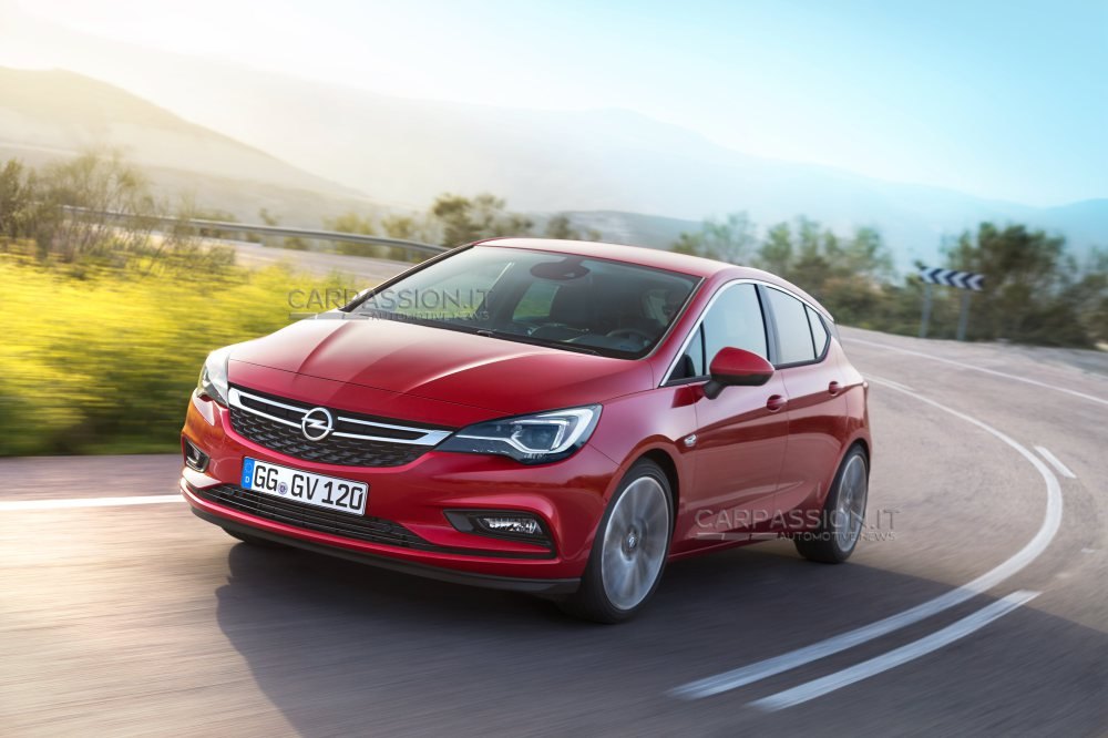 Nieuwe Opel Astra maanden te vroeg gelekt