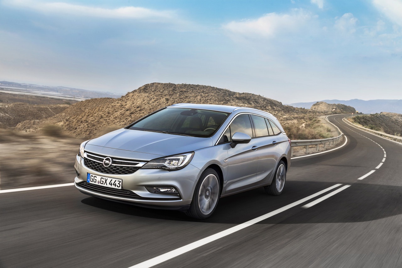 Opel Astra Sports Tourer in het nieuw