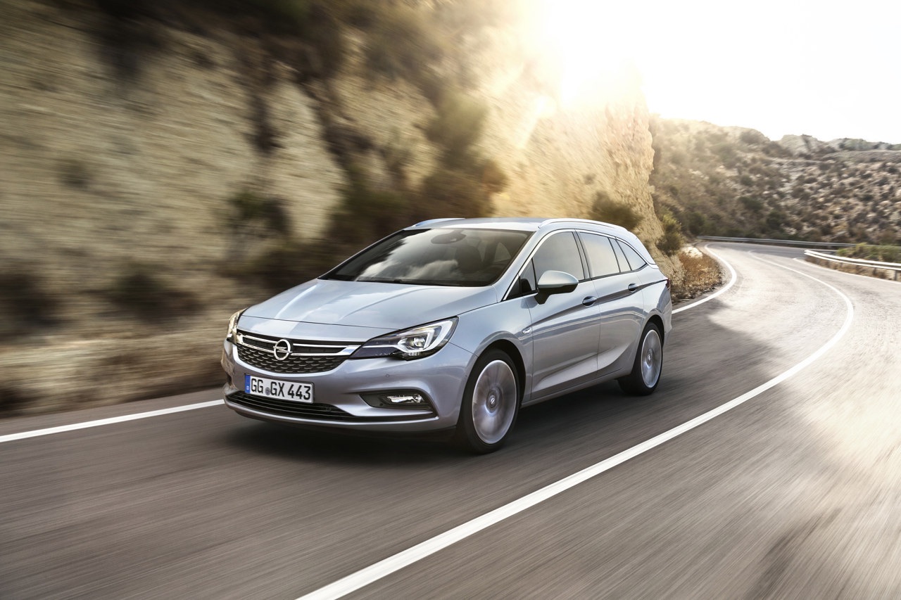 Opel Astra Sports Tourer in het nieuw