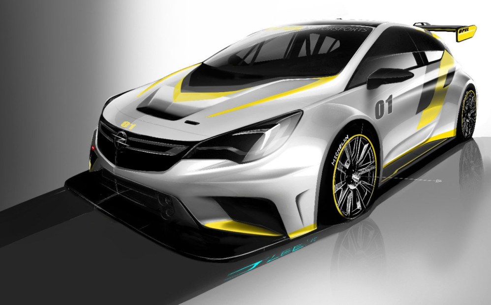 Astra TCR is nieuwe circuitracer van Opel