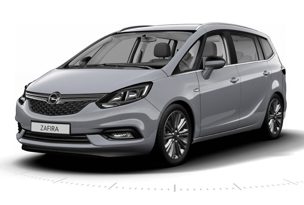 Gefacelifte Opel Zafira nu al te zien dankzij gelekte configurator