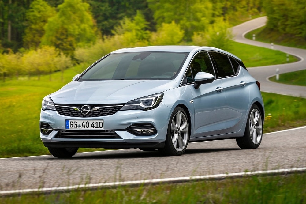zag erosie rots Opel Astra 5-deurs prijs 2021 - Autotijd.be