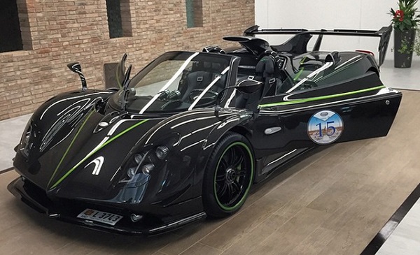 Eerste foto's van nieuwe Pagani Zonda 760LM Roadster duiken op