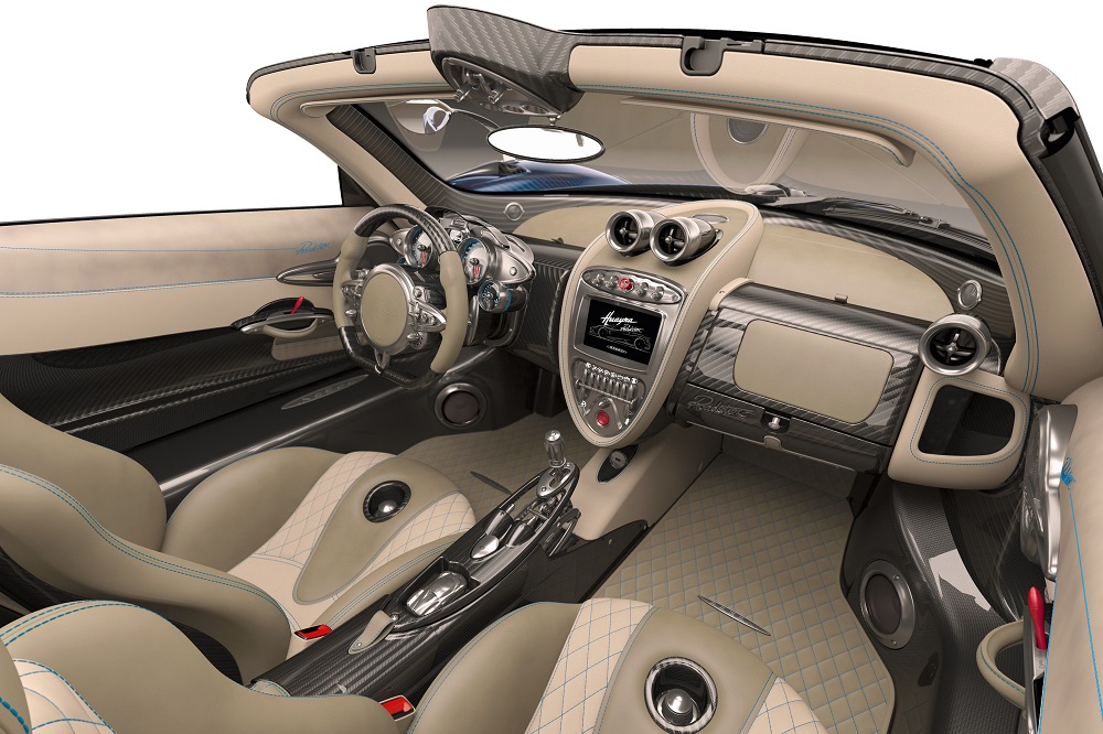 Pagani stelt Huayra Roadster voor