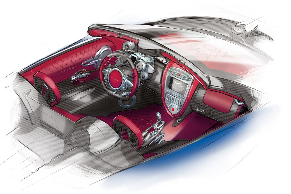 Pagani stelt Huayra Roadster voor