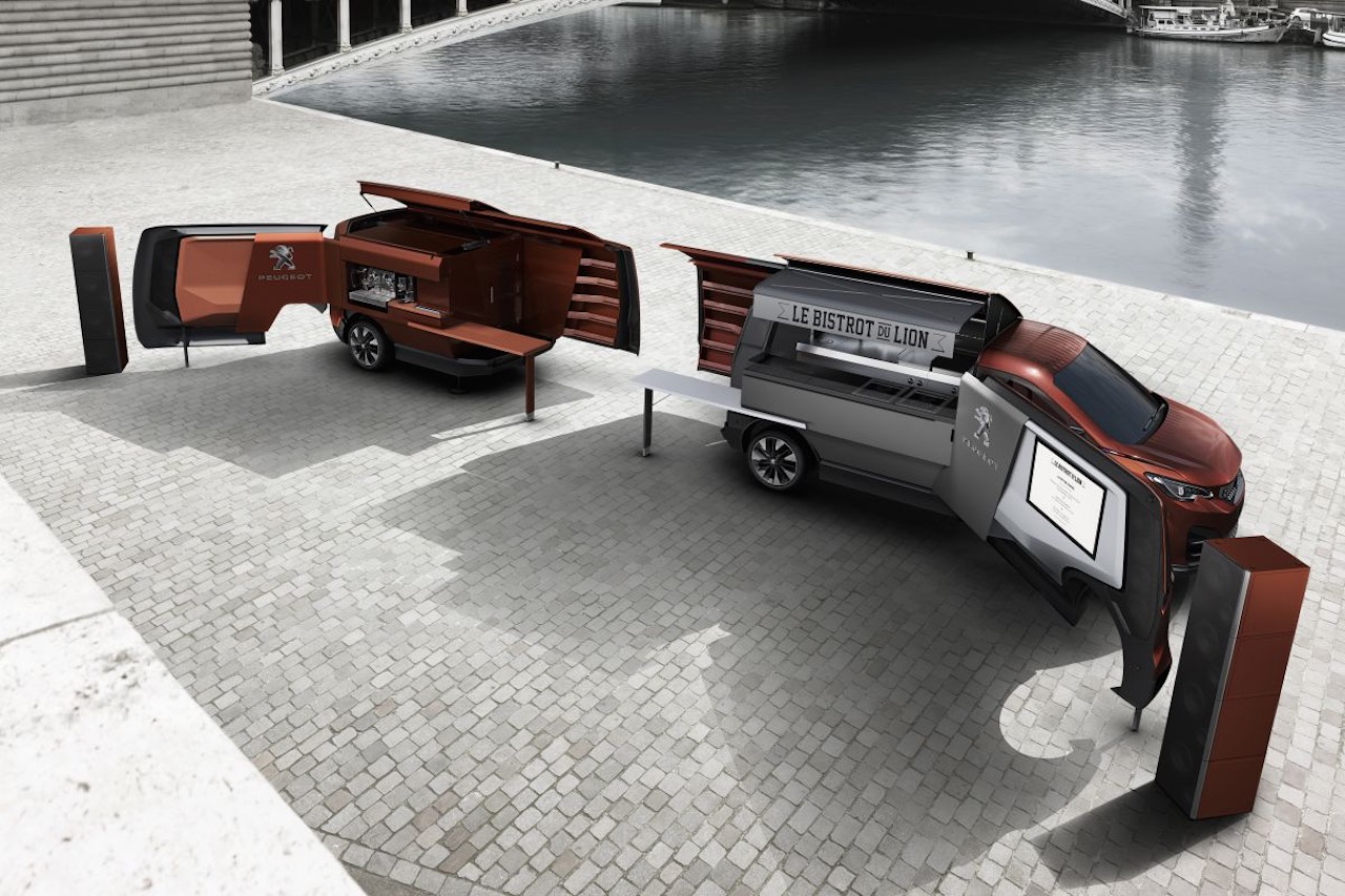 Peugeot verrast met Foodtruck Concept