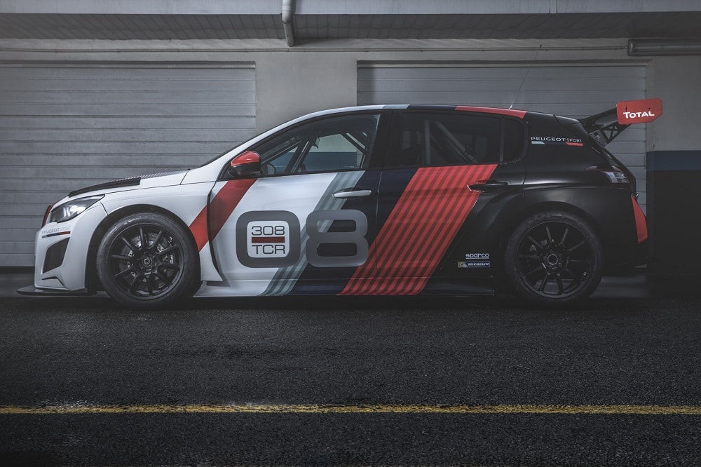 Nieuwe Peugeot 308 TCR is klaar voor het circuit