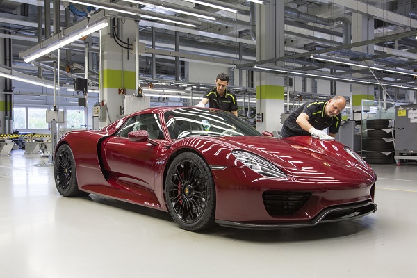 Dit is de allerlaatste Porsche 918 Spyder