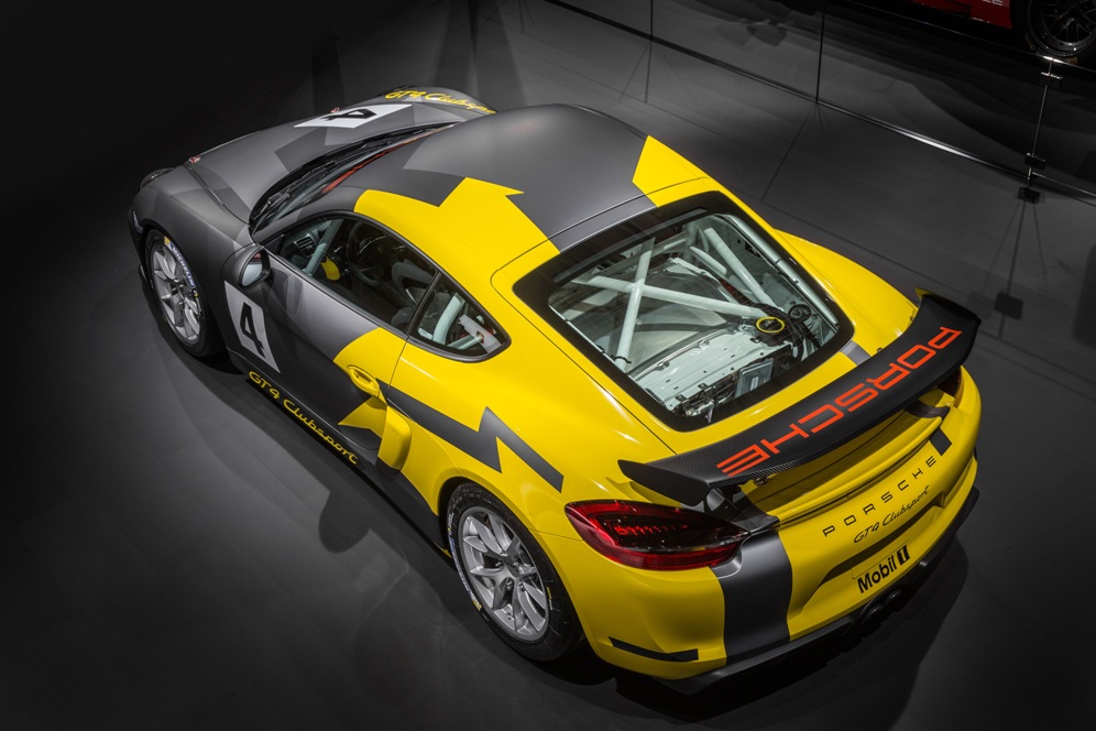 Cayman GT4 Clubsport is nieuwe circuitracer van Porsche