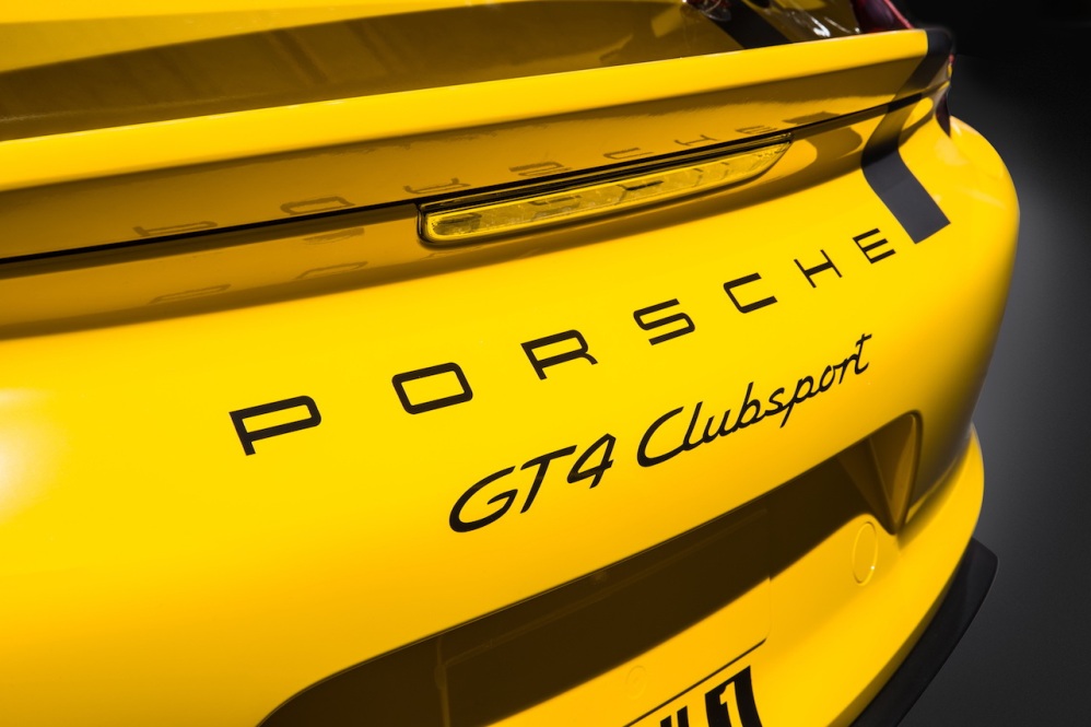 Cayman GT4 Clubsport is nieuwe circuitracer van Porsche