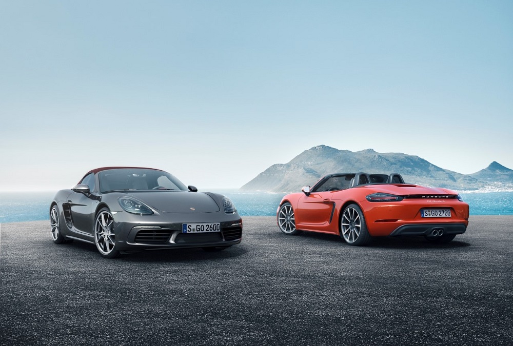 Porsche stelt 718 Boxster voor