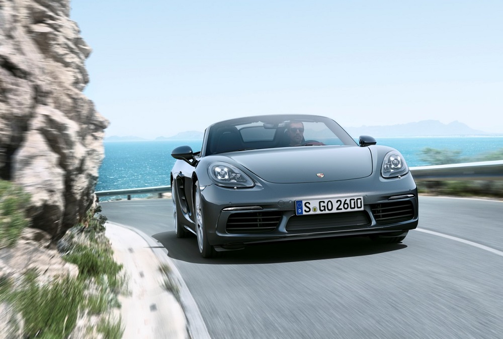 Porsche stelt 718 Boxster voor