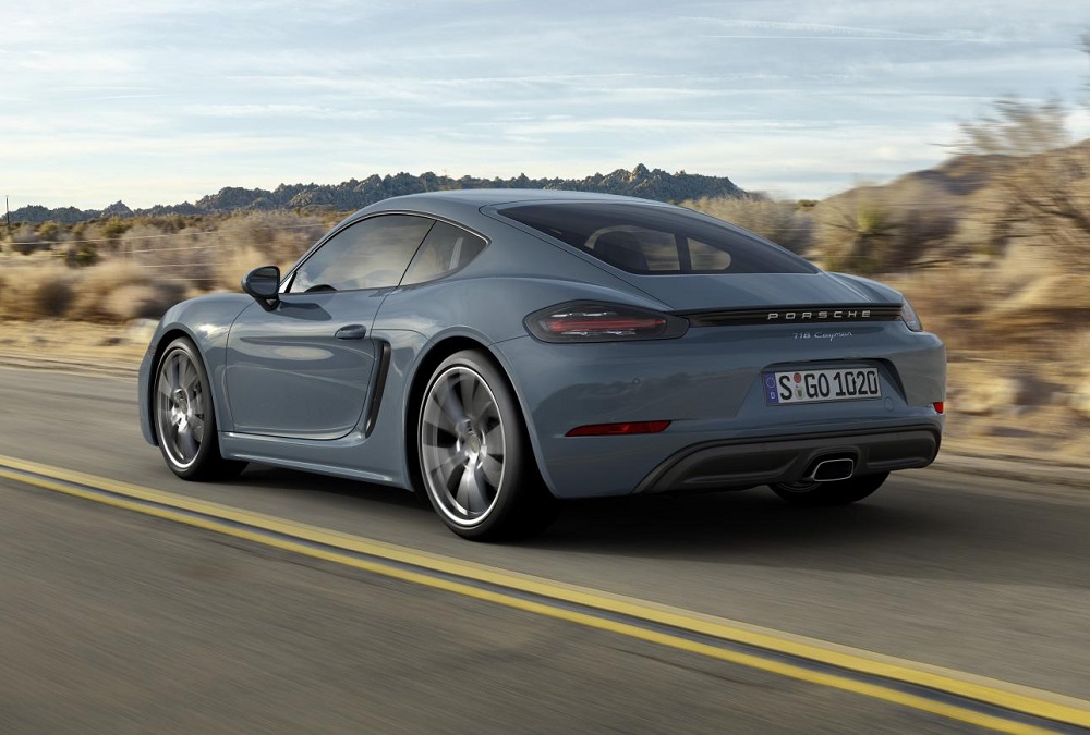 Poids Porsche 718 Cayman T 300 ch handgeschakeld RWD