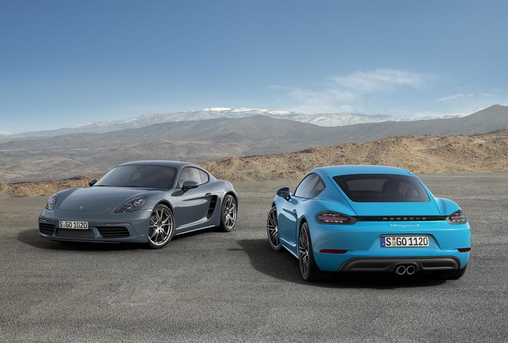 Porsche haalt doek van 718 Cayman in China