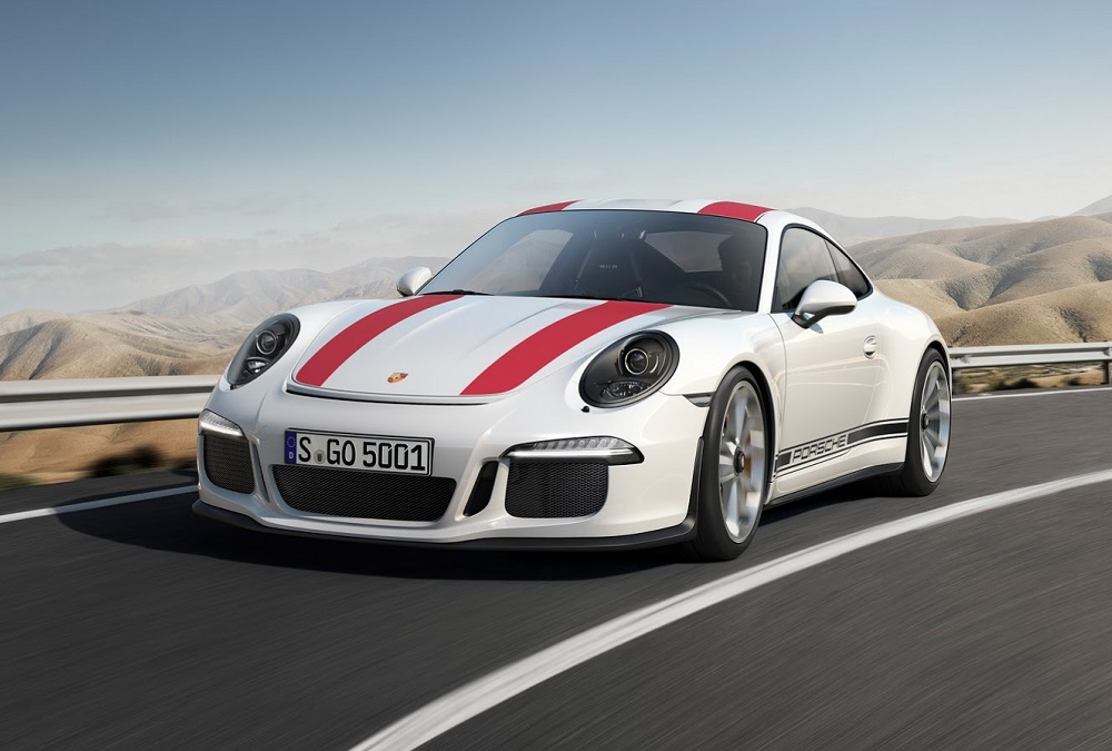 Voor liefhebbers van een handbak: de Porsche 911 R