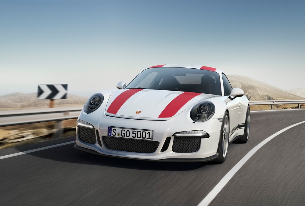 Voor liefhebbers van een handbak: de Porsche 911 R