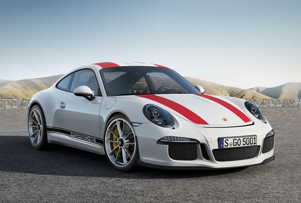 Voor liefhebbers van een handbak: de Porsche 911 R