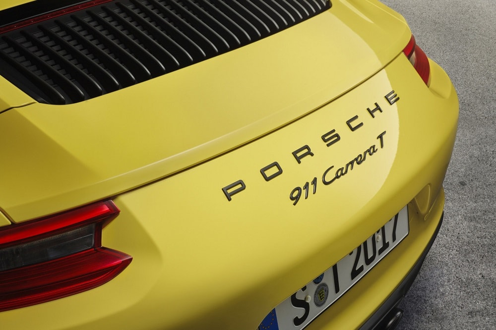 Nieuwe Porsche 911 Carrera T is lightversie van 911 R