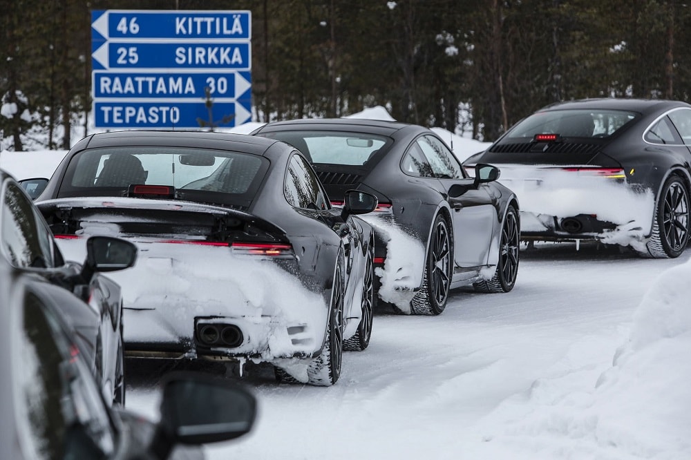 Porsche warmt wereld op voor nieuwe 911