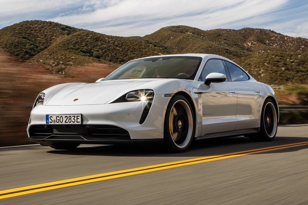 Weight Porsche Taycan Turbo 680 hp 2speed automatic AWD Autotijd.be