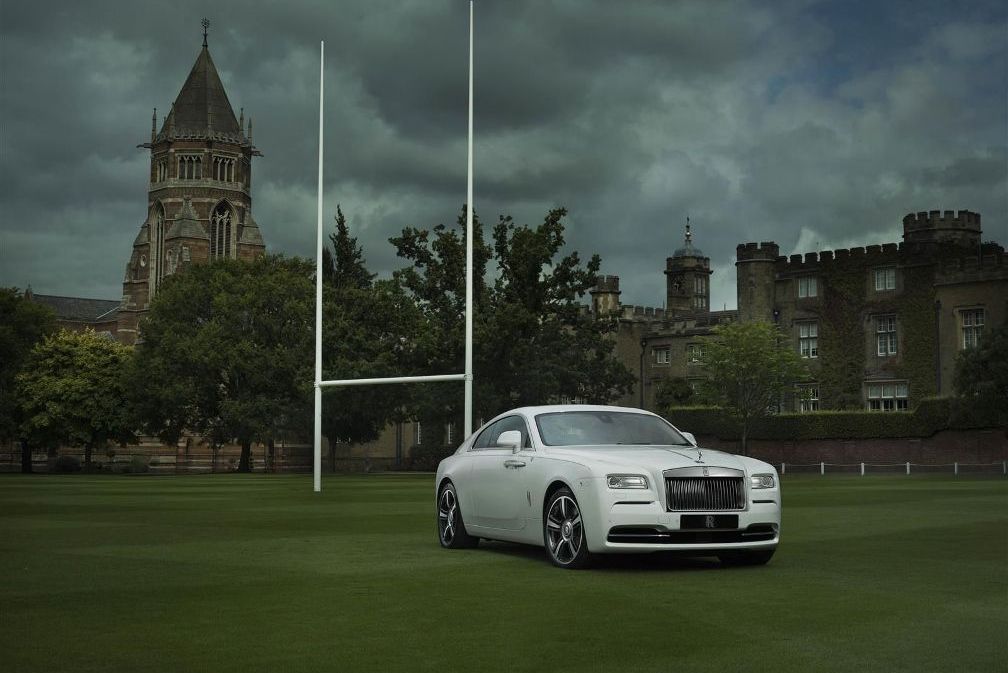 Rolls-Royce Bespoke stelt unieke Wraith History of Rugby voor