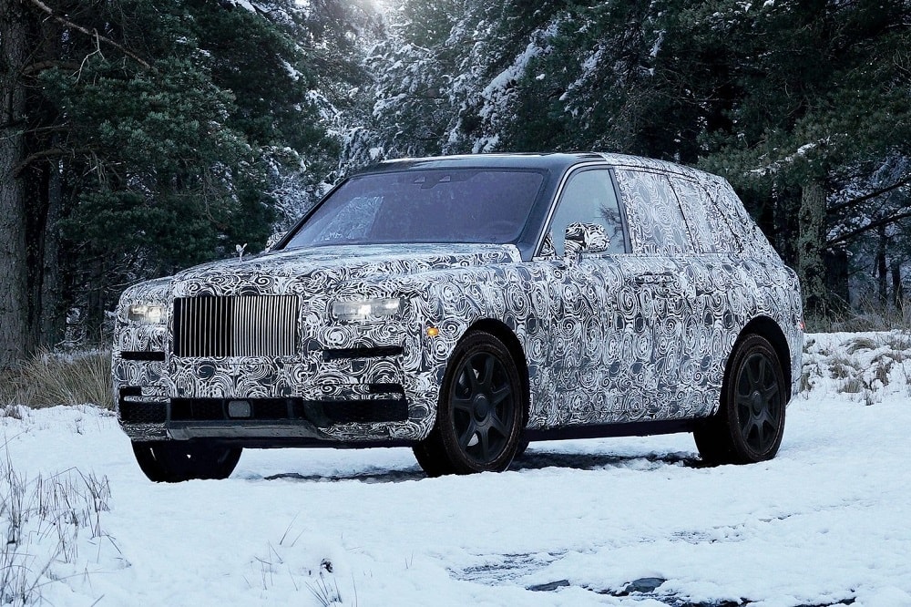 Eerste foto van nieuwe Rolls-Royce Cullinan duikt op