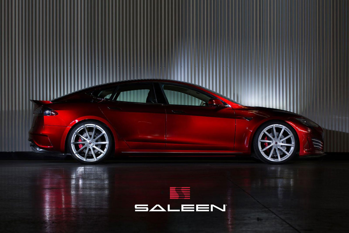 Saleen Foursixteen is getunede Tesla Model S