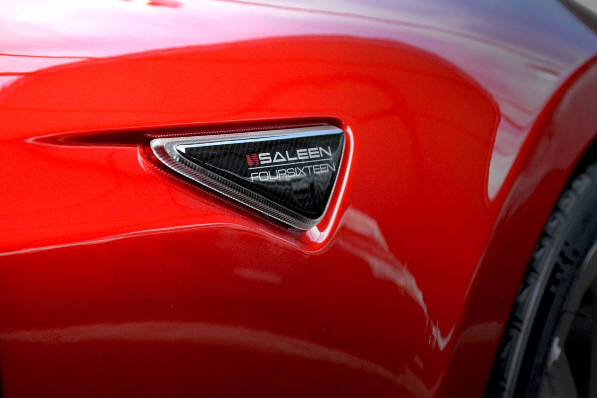 Saleen Foursixteen is getunede Tesla Model S