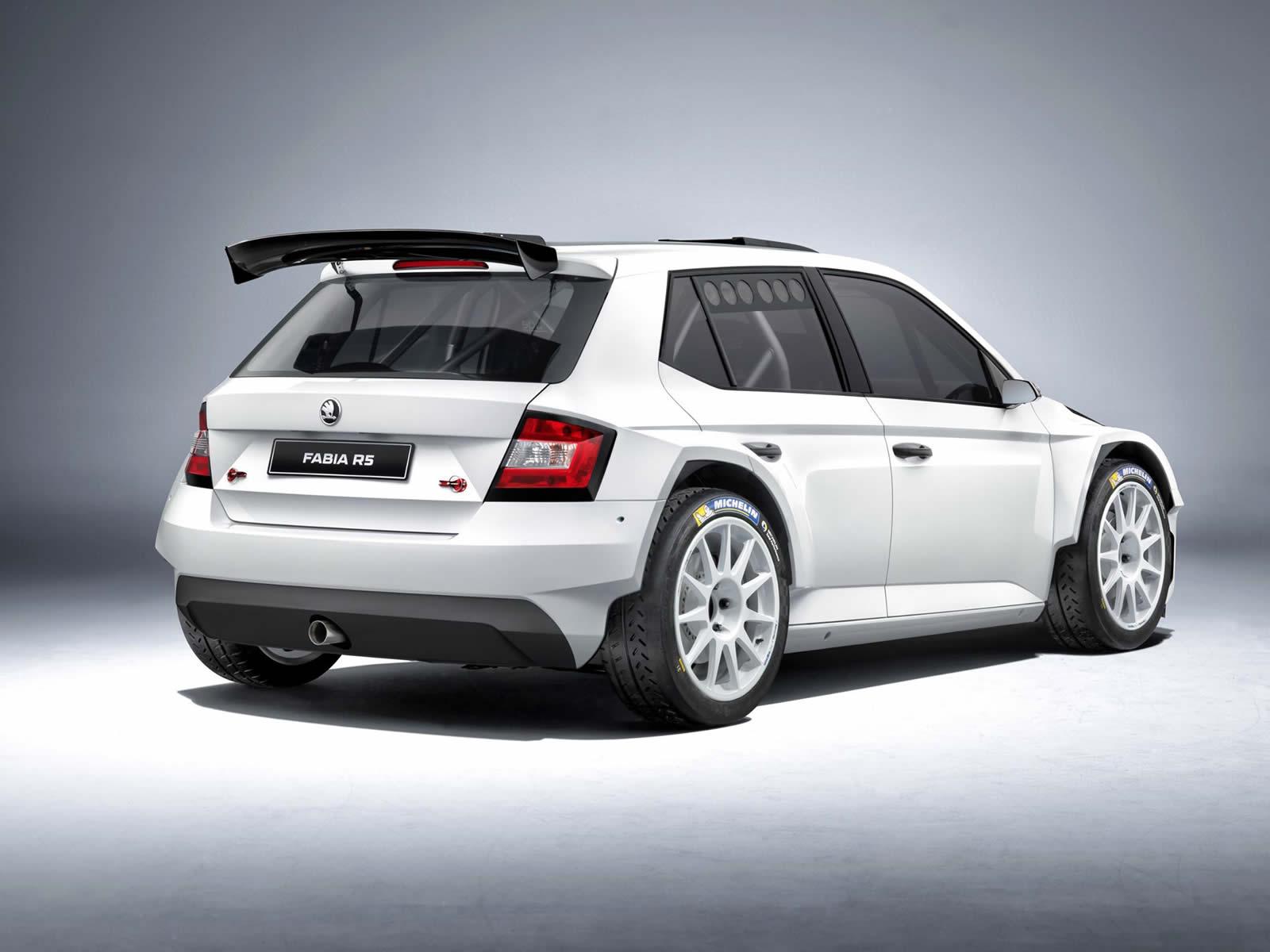 Fabia R5 is nieuw rallymonster van Skoda