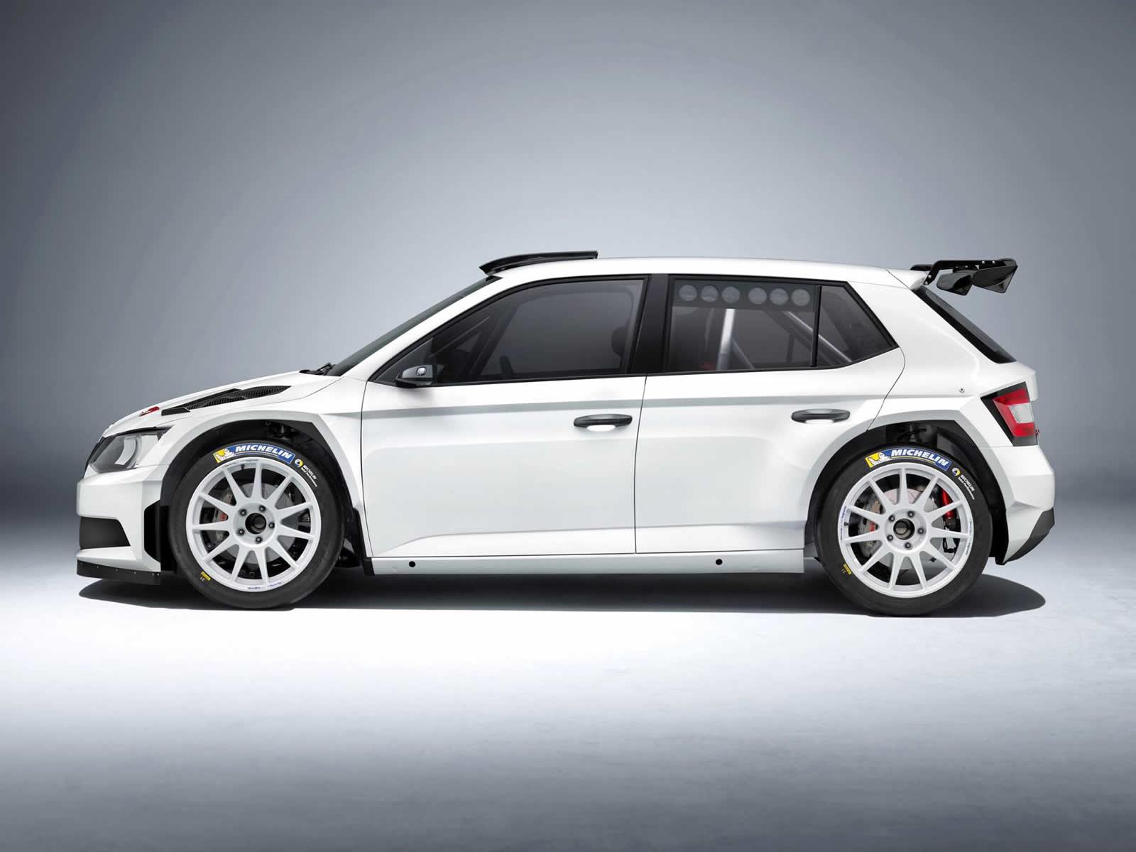 Fabia R5 is nieuw rallymonster van Skoda